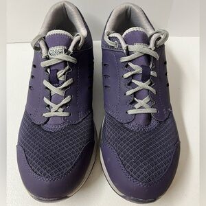 Vionic Purple Silver Venture Orthoheel Technology Athletic Walking Shoes